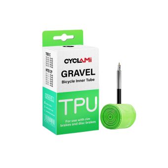 Cyclami Gravel TPU Cykelslange 700 x 32-47C - 65mm ventil