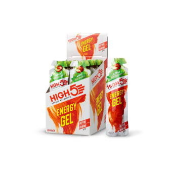 High5 Energy Gel 40 gram - 20 stk. - Æble