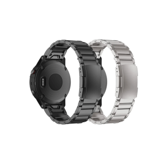 Essentials Elegance Titanium Urrem til Garmin 22 mm. Quickfit