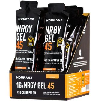 Nduranz Nrgy Unit Gel 45 - 16 stk. - Appelsin
