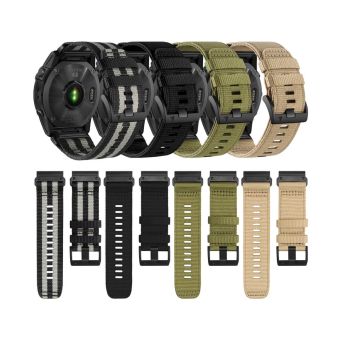 Nylon Urrem til Garmin 26 mm. Quickfit Premium