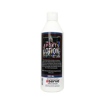 Aserve Sportslotion med kamfer 500 ml.