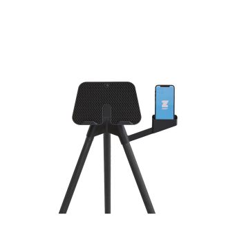 Tons Tablet Stander til hometrainer Mat Sort + Telefonholder
