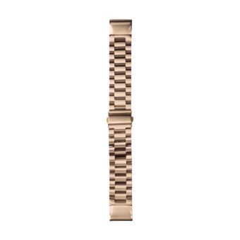 Essentials Urrem Til Garmin 22 mm. Quickfit Rose Gold Rustfrit St&aring;l
