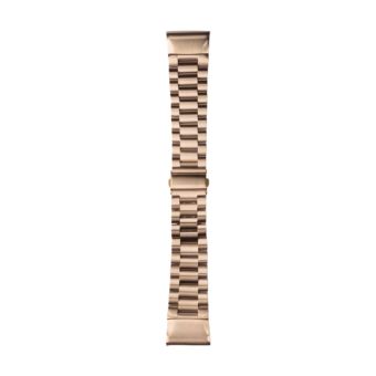 Essentials Urrem Til Garmin 26 mm. Quickfit Sort Rustfrit Rose Gold