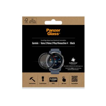 Panzerglass til Garmin Venu 2, Venu 2 Plus & Vivoactive 4