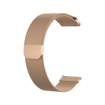 Milanesisk Urrem til Garmin Quick Release 18 mm. -Rosaguld - DEMO