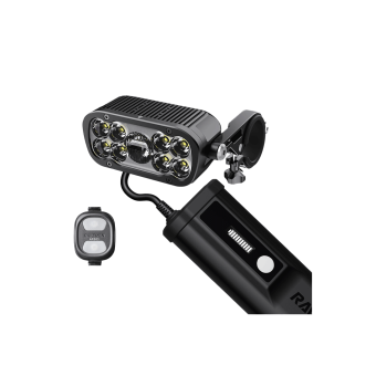Ravemen XR6000 forlygte med fjernbetjening - Cykellygter