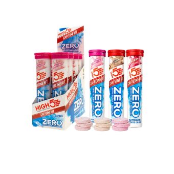 High5 Zero Tabs Koffein 1 Kasse - 8 Rør