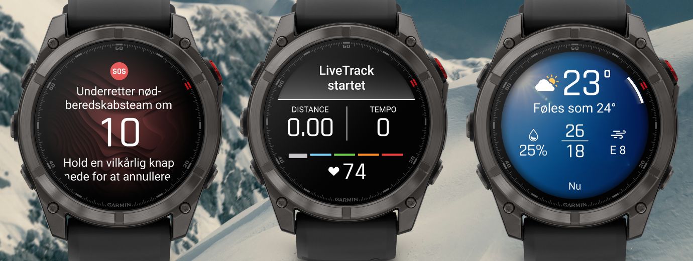 Garmin ur til ski: S&aring;dan kan du bruge dit ur p&aring; skiferien