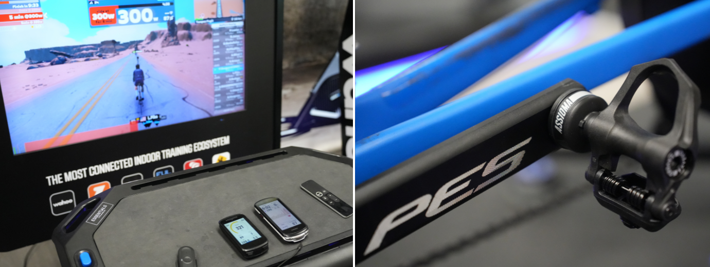 Magene PES P515 wattm&aring;ler og Favero Assioma DUO wattpedaler